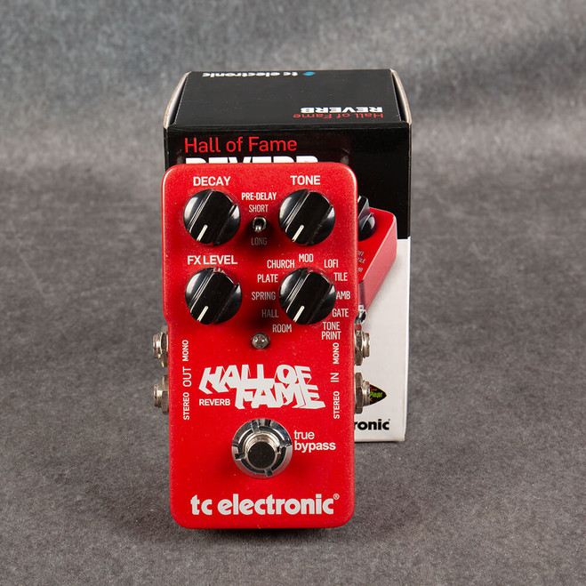 TC Electronic Hall of Fame Reverb Pedal - Boxed - 2nd Hand (127263)