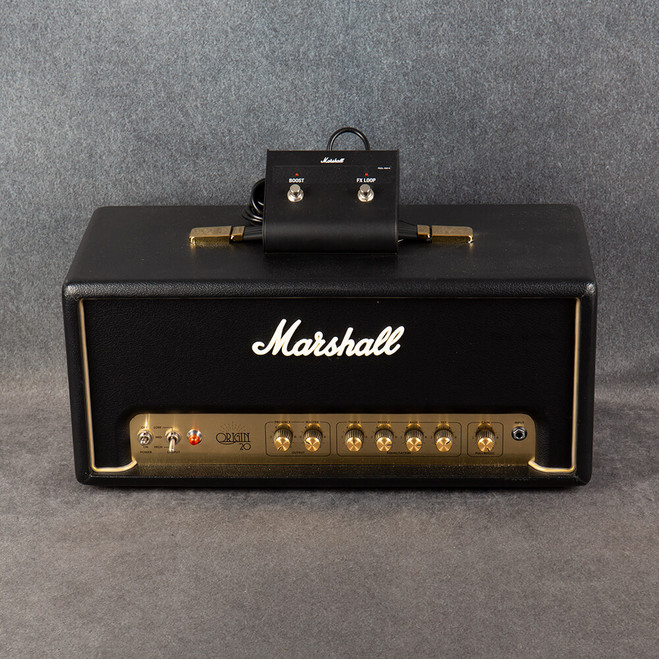 Marshall Origin 20 Head with Footswitch **COLLECTION ONLY** - 2nd Hand (127279)