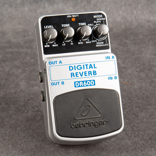 Behringer DR600 Digital Reverb Pedal - 2nd Hand (127327)