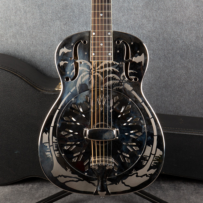 National Reso-Phonic Style O 14 Fret Resonator - Hard Case - 2nd Hand