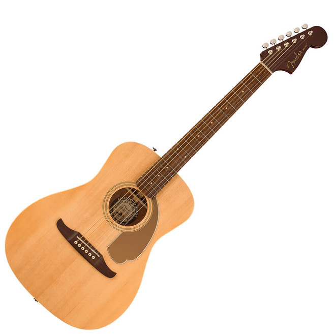 Fender Malibu Player - Natural, Gold Pickguard