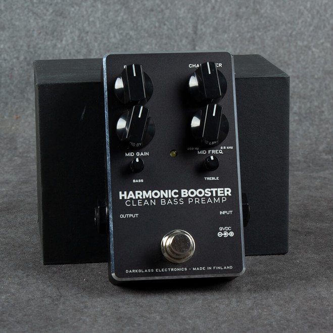 Darkglass Harmonic Booster Bass Preamp Pedal - Boxed - 2nd Hand