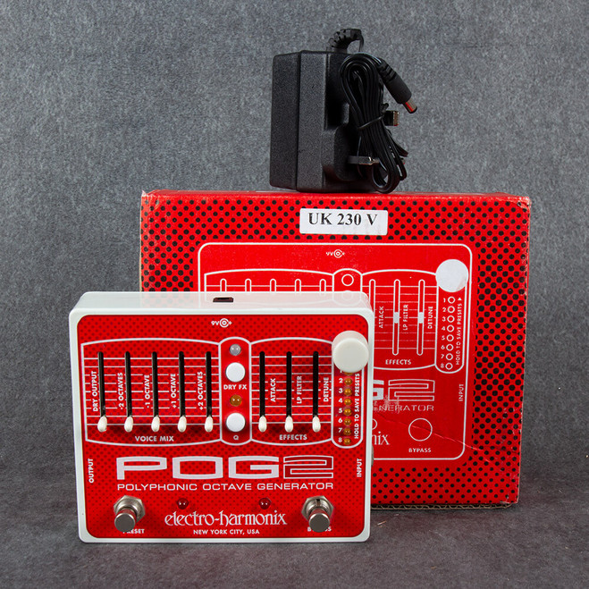 EHX POG 2 - Box & PSU - 2nd Hand