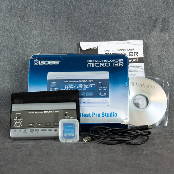 Boss Micro BR - Boxed - 2nd Hand