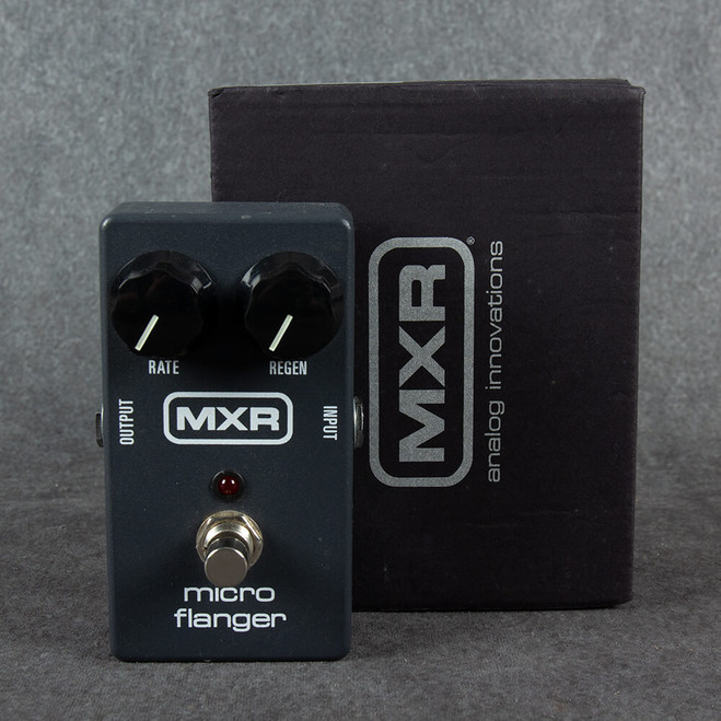 MXR Micro Flanger Pedal - Boxed - 2nd Hand