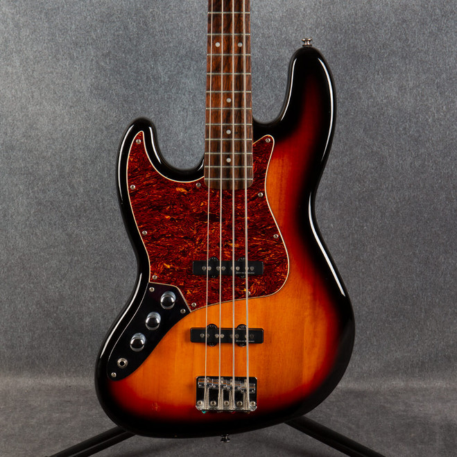 Squier Vintage Modified Jazz Bass - Left Handed - 3-Colour Sunburst - 2nd Hand