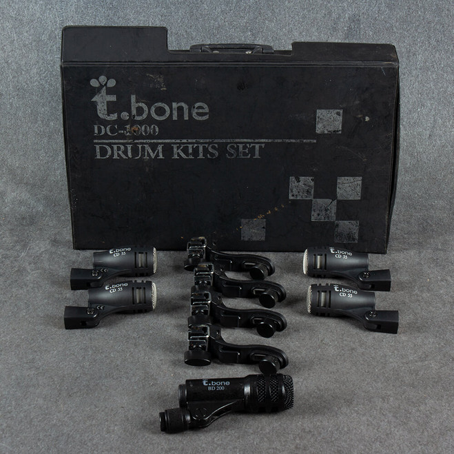 T.Bone DC 1000 Drum Mic Kit - Boxed - 2nd Hand