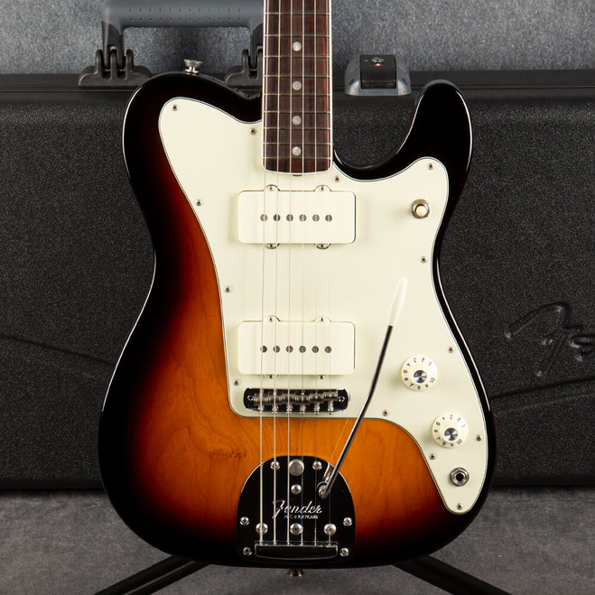 Fender Parallel Universe Limited Edition Jazz-Tele - Sunburst - Case - 2nd Hand