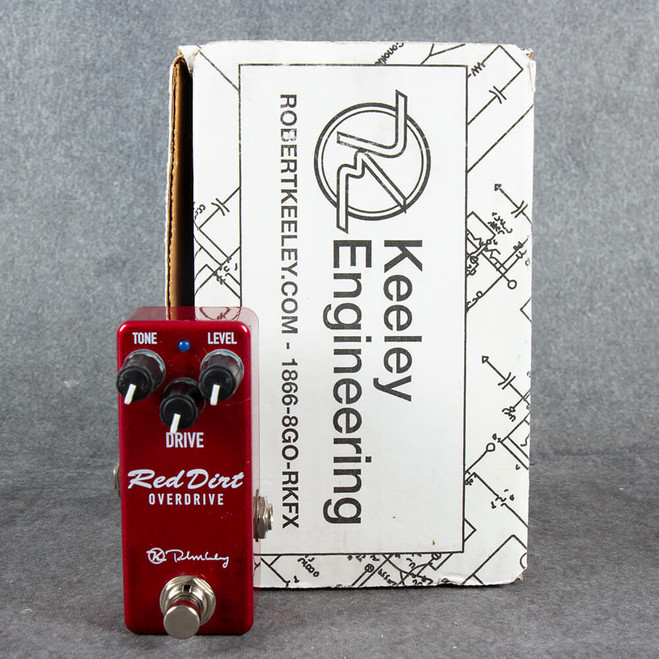 Keeley Red Dirt Mini Overdrive Pedal - Boxed - 2nd Hand