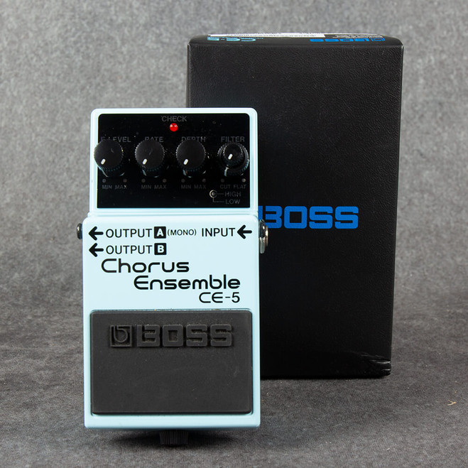 Boss CE-5 Chorus Ensemble Pedal - Boxed - 2nd Hand