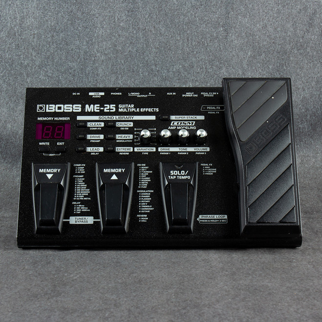 Boss ME-25 Guitar Multi Effects Pedal - 2nd Hand