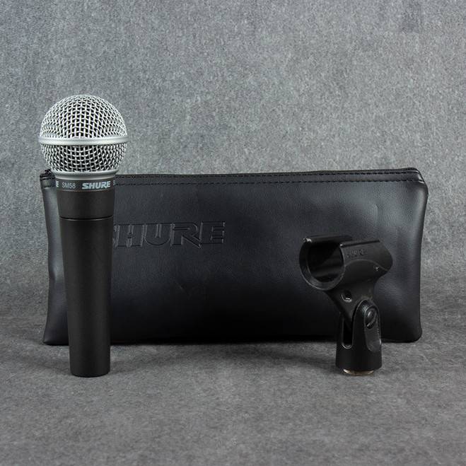 Shure SM58 Microphone - Bag - 2nd Hand (129430)