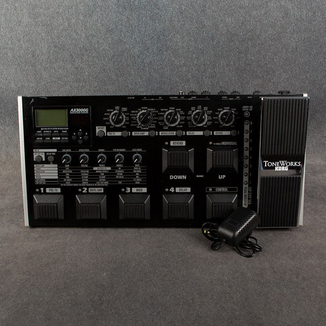 Korg ToneWorks AX3000G Multi Effects Unit with PSU - 2nd Hand