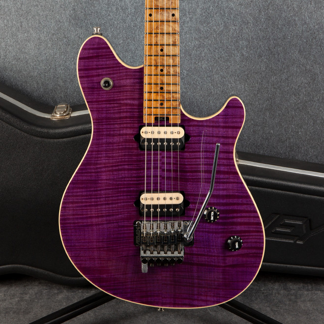 Peavey USA Wolfgang - Trans Purple - Hard Case - 2nd Hand