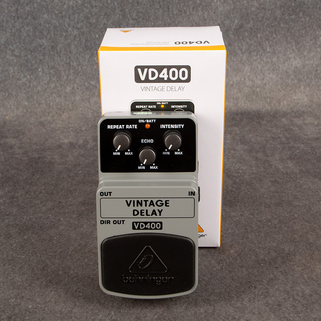 Behringer Vintage Delay VD400 - Boxed - 2nd Hand