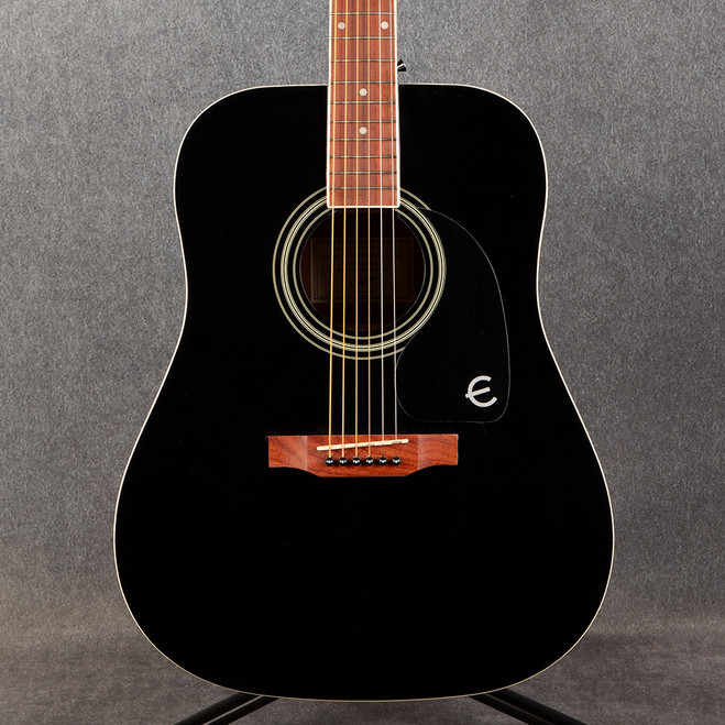 Epiphone Songmaker DR-100 Acoustic Guitar - Ebony - Ex Demo