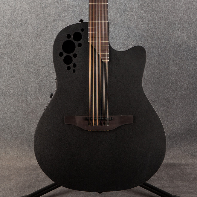 Ovation Mod TX Collection 2058TX-5 12-String Deep Contour - Black - 2nd Hand