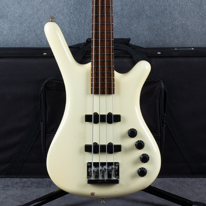 Warwick Rockbass - White - Hard Case - 2nd Hand