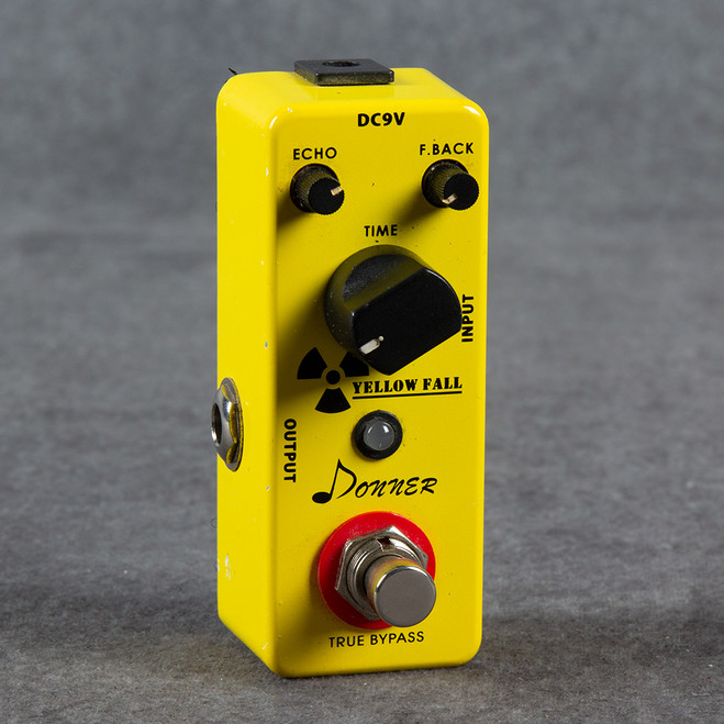 Donner Yellow Fall Delay Pedal - 2nd Hand