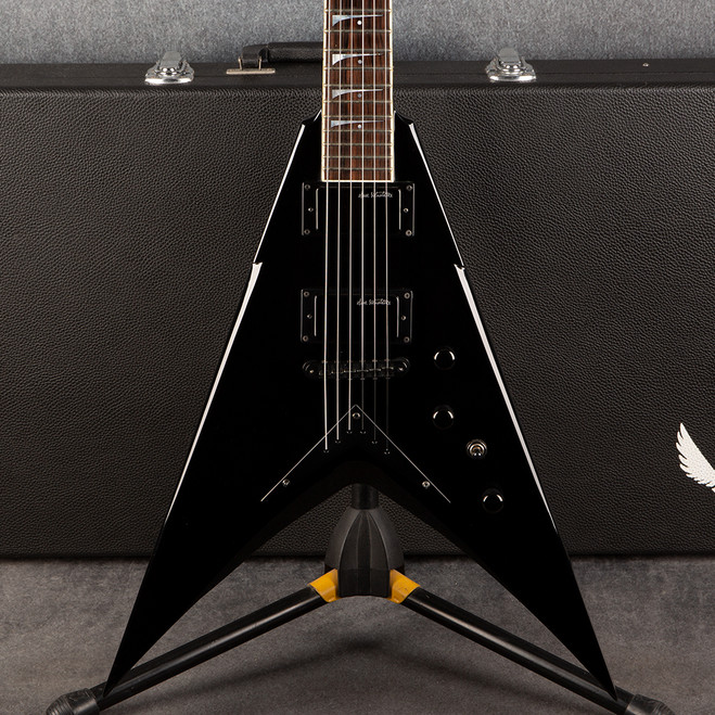 Dean Dave Mustaine VMNT Signature - Gloss Black - Hard Case - 2nd Hand