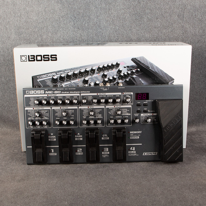 Boss ME80 Guitar Multi FX - Boxed - 2nd Hand