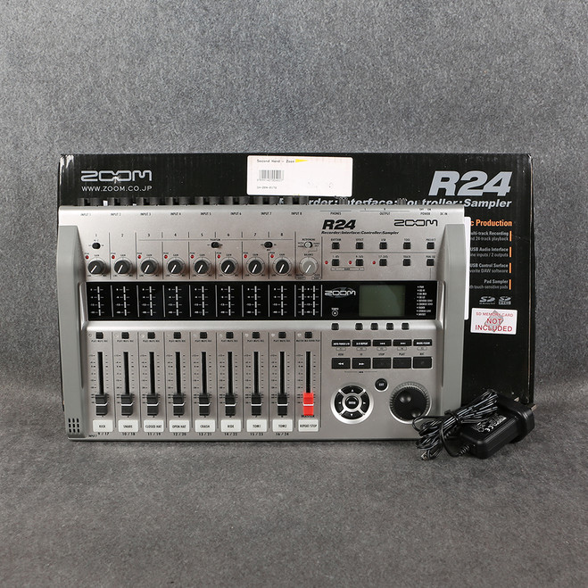 Zoom R24 Recorder - Box & PSU - 2nd Hand