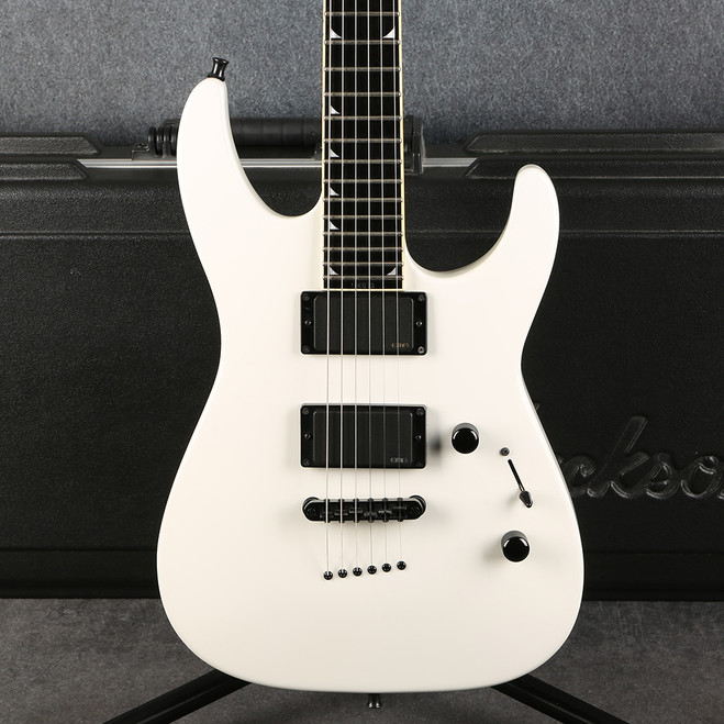 Jackson MG Series SLSMG Super Lightweight Soloist - Snow White - Case - 2nd Hand