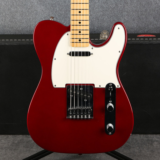 Fender Mexican Standard Telecaster - Candy Apple Red - Hard Case - 2nd Hand