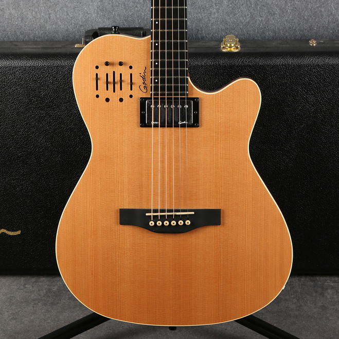 Godin A6 Ultra - Natural - Hard Case - 2nd Hand