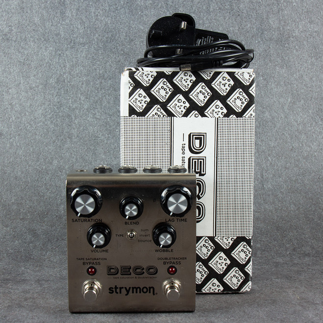Strymon Deco Tape Saturation & Doubletracker Pedal - Box & PSU - 2nd Hand