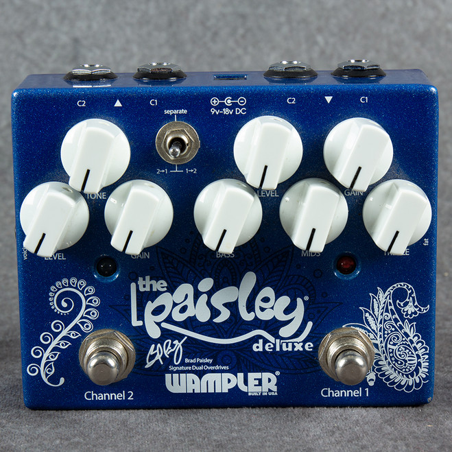 Wampler Paisley Deluxe Drive Pedal - 2nd Hand