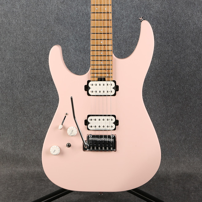 Charvel Pro-Mod DK24 HSS 2PT CM - Left Handed - Shell Pink - 2nd Hand