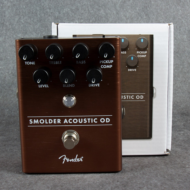 Fender Smolder Acoustic Overdrive Pedal - Boxed - 2nd Hand