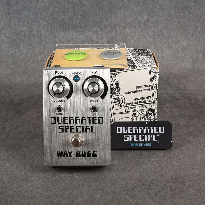 Way Huge WHE 208 Overrated Special Overdrive Pedal - Boxed - 2nd Hand