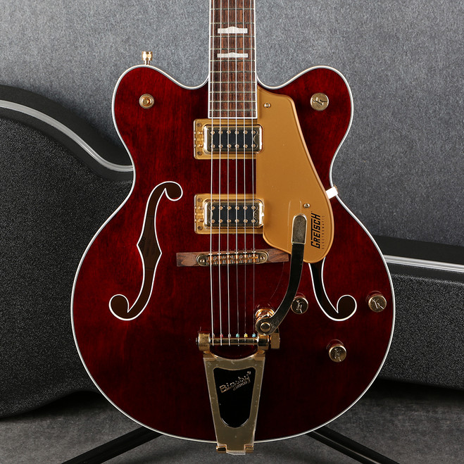 Gretsch G5422TG Electromatic Double Cut - Walnut Stain - Hard Case - 2nd Hand