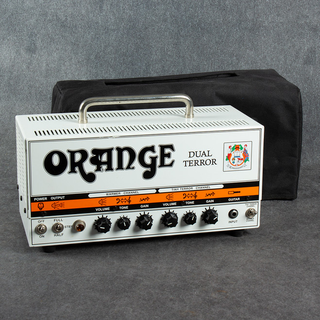 Orange Dual Terror Valve Guitar Head - Cover - 2nd Hand