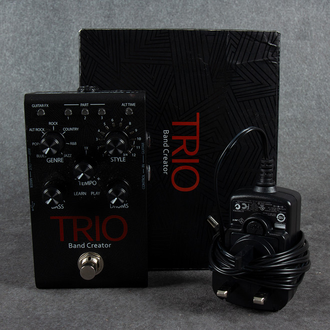Digitech Trio Band Creator Pedal - Box & PSU - 2nd Hand