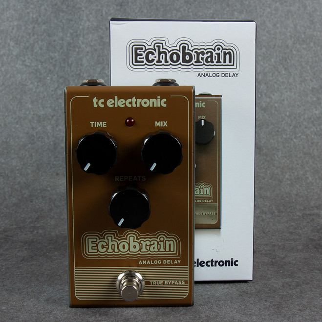 TC Electronic Echobrain Analog Delay Pedal - Boxed - 2nd Hand (130954)