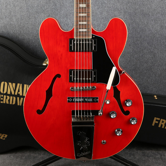 Epiphone Joe Bonamassa 62 ES-335 Signature - Cherry - Hard Case - 2nd Hand