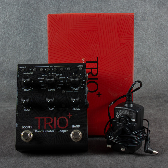 Digitech Trio Plus Band Creator + Looper - Box & PSU - 2nd Hand (131255)