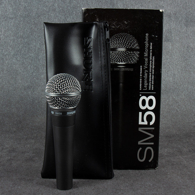 Shure SM58 Microphone - Case - Boxed - 2nd Hand (131159)