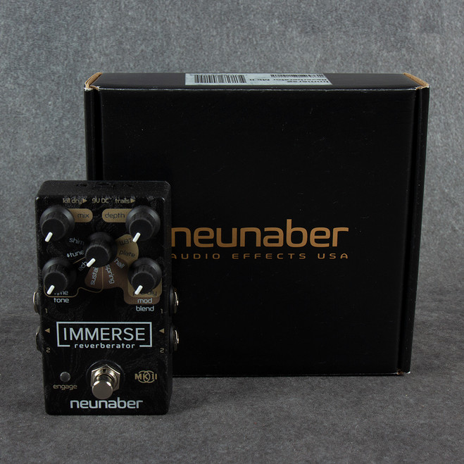 Neunaber Immerse Reverberator Mk II Pedal - Boxed - 2nd Hand