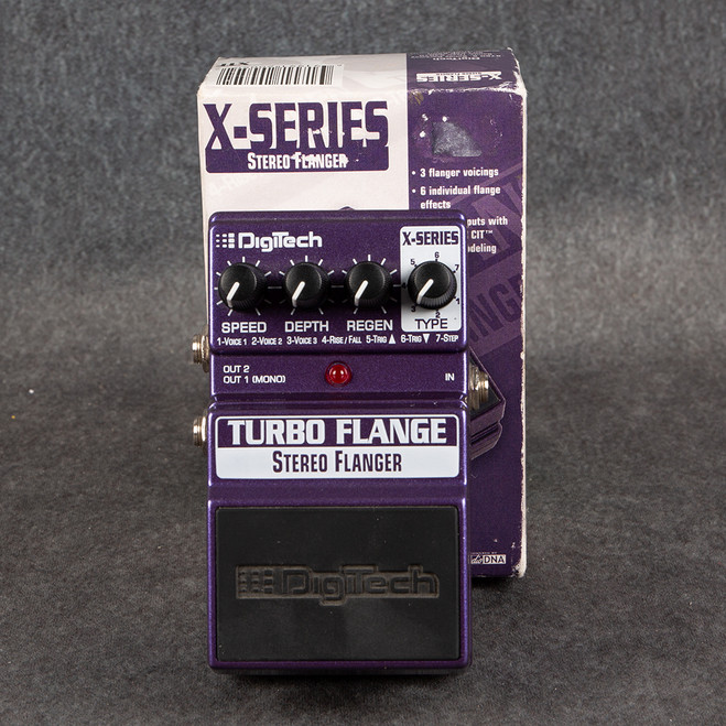 Digitech X series Turbo Flange - Boxed - 2nd Hand