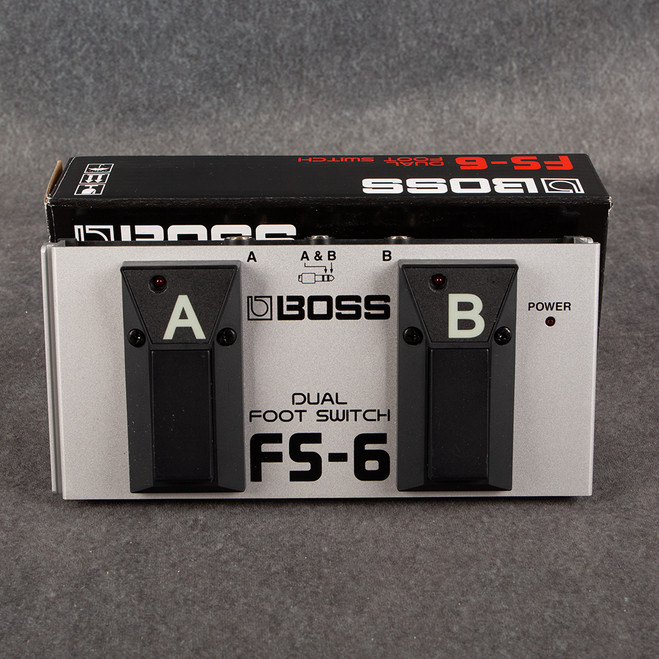 Boss FS-6 Dual Footswitch - Boxed - 2nd Hand (131480)