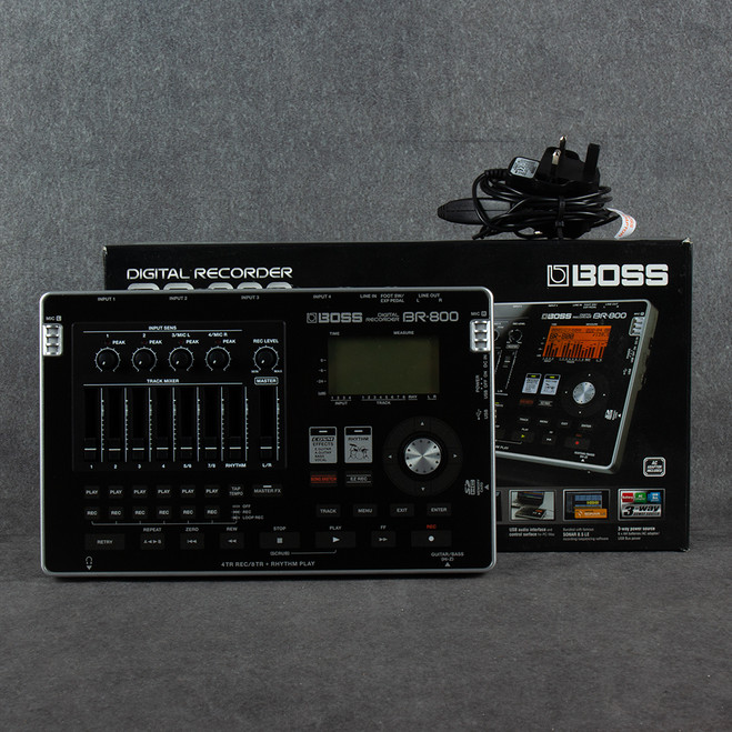 Boss BR-800 Digital Recorder - Box & PSU - 2nd Hand