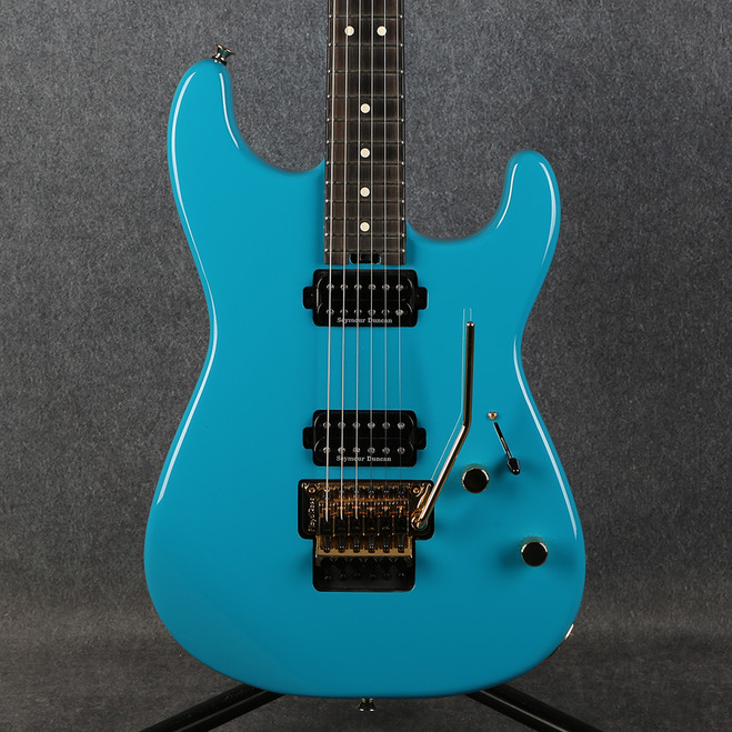 Charvel Pro-Mod San Dimas Style 1 HH FR E - Miami Blue - 2nd Hand