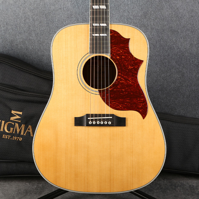 Sigma Special Edition SDM-SG6 Electro Acoustic - Natural - Gig Bag - 2nd Hand