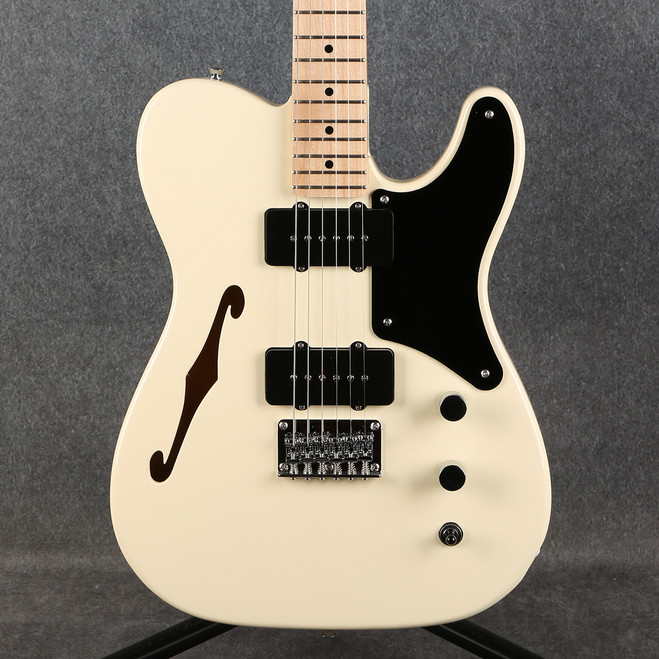 Squier Paranormal Cabronita Telecaster Thinline - Olympic White - 2nd Hand (131720)