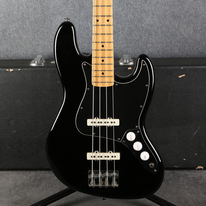 Fender Original 1983 Jazz Bass - Black - Hard Case - 2nd Hand