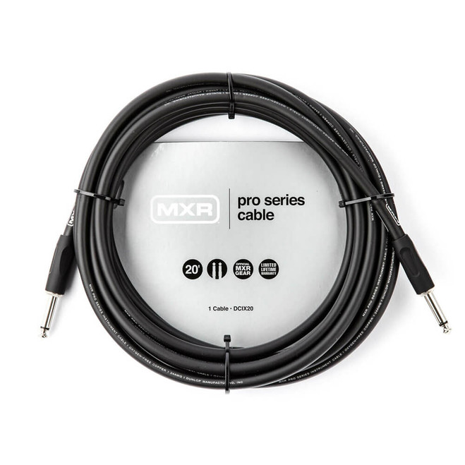 MXR Pro Series Instrument Cable, Right / Standard, 20ft